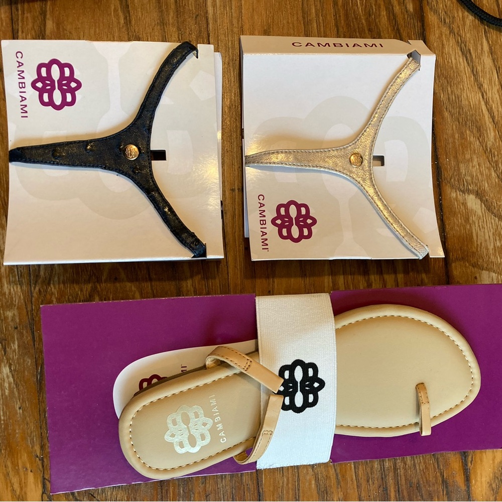 Cambiami Sandals with Interchangeable Straps
